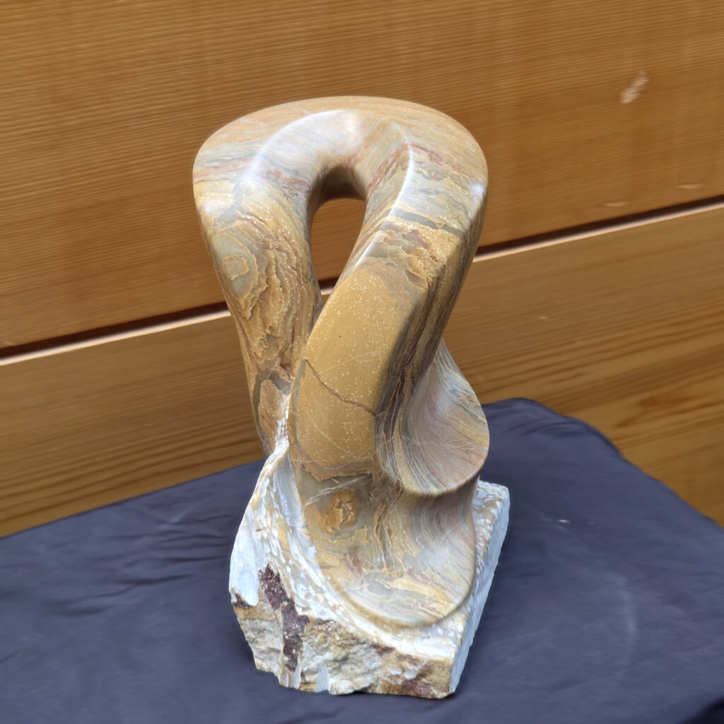 Stone Lyrical Sculptures in the gallery
