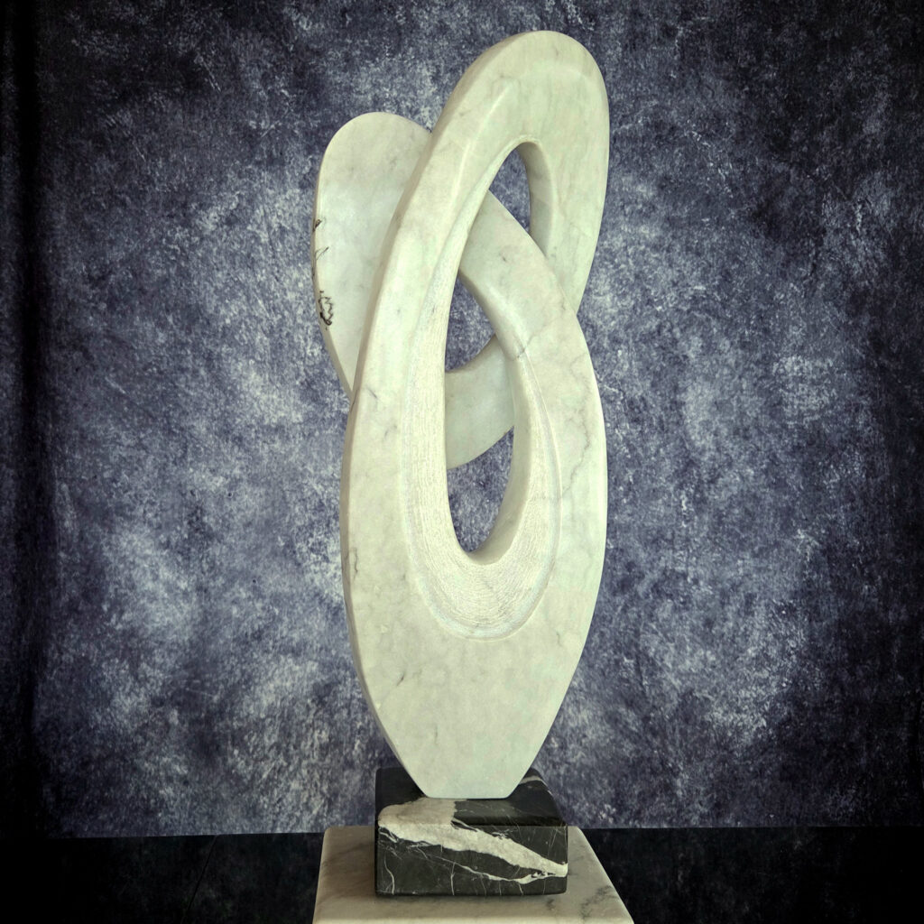 Marble Lyrical Sculptures in the gallery